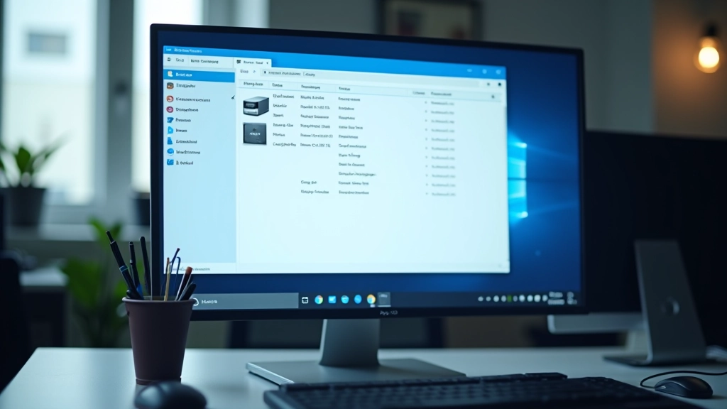 Gestor de Discos do Windows aberto mostrando discos conectados e opções de formatação de armazenamento